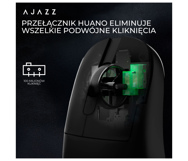 Ajazz AJ179PRO 3395-8K ze stacją dokującą czarna - 1536388 - zdjęcie 11